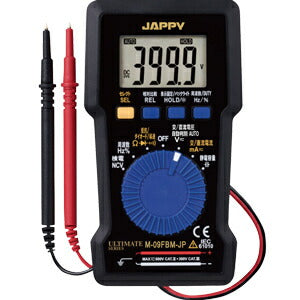 JAPPY（ジャッピ）因幡電機産業 M-09FBM-JP　検電機能付テスタ デジタルマルチメータ（マグネット付き）