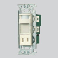 パナソニック 埋込熱線センサ付ナイトライト LED:電球色 0.6W コンセント付 WN4065