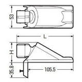 未来工業 エンドカバー カド用 Gタイプ CD管φ16用 コネクタネジサイズ 呼び16用(G1/2) CNE-K16GS