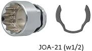 JAPPY（ジャッピー）因幡電機産業　オフセットアダプター用ソケット  JOA-21