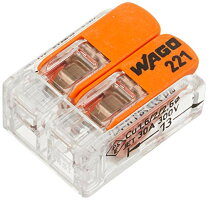 JAPPY（ジャッピー）因幡電機産業　ワンタッチコネクタ Lサイズ WFR-2LBP-JP ワンタッチコネクタ 10コ