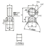 JAPPY（ジャッピー）因幡電機産業 ROBOサドル リング爪なし HRSF20A-JP １袋(5個入)